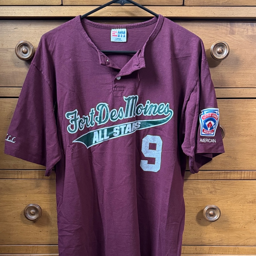 Russell Athletic Maroon Fort Des Moines Tee